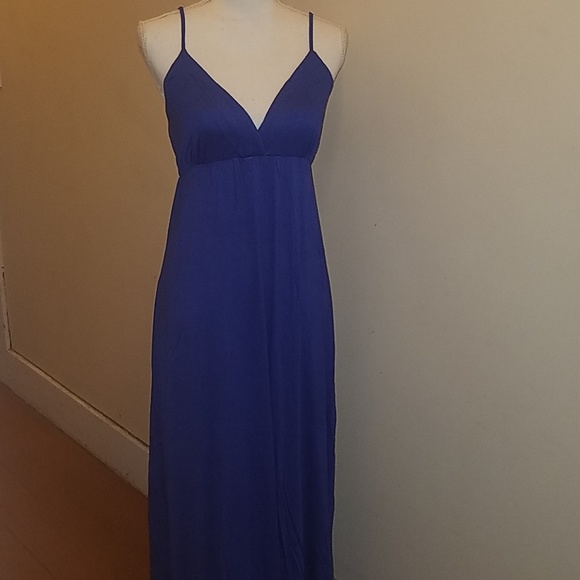 ❤HP❤1 Sz. S LEFT! comfy royal blue dress - Picture 4 of 5